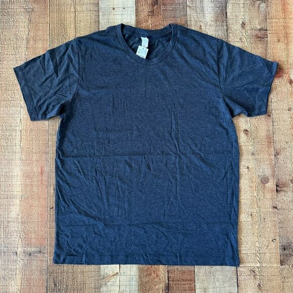 Men's Warehouse gray and black heathered tshirt men's Large - Picture 1 of 7